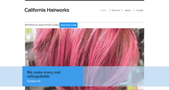 Desktop Screenshot of californiahairworks.com